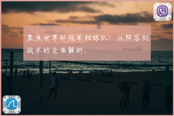 聚焦世界杯冠军相球队：从阵容到战术的全面解析。