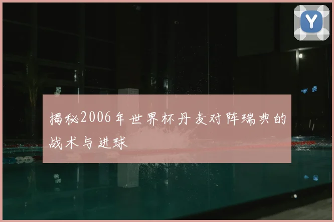 揭秘2006年世界杯丹麦对阵瑞典的战术与进球